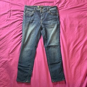 KUT From The Kloth Catherine Boyfriend Women’s Jeans Size 2P Blue